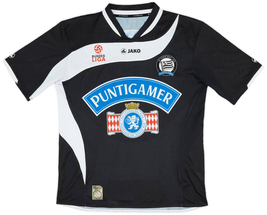 2010-11 Sturm Graz Home Shirt - 8/10 - (S)