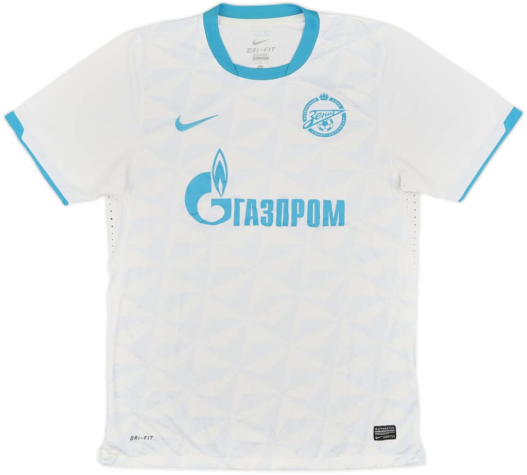 2011-12 Zenit St. Petersburg Authentic Away Shirt - 9/10 - (L)