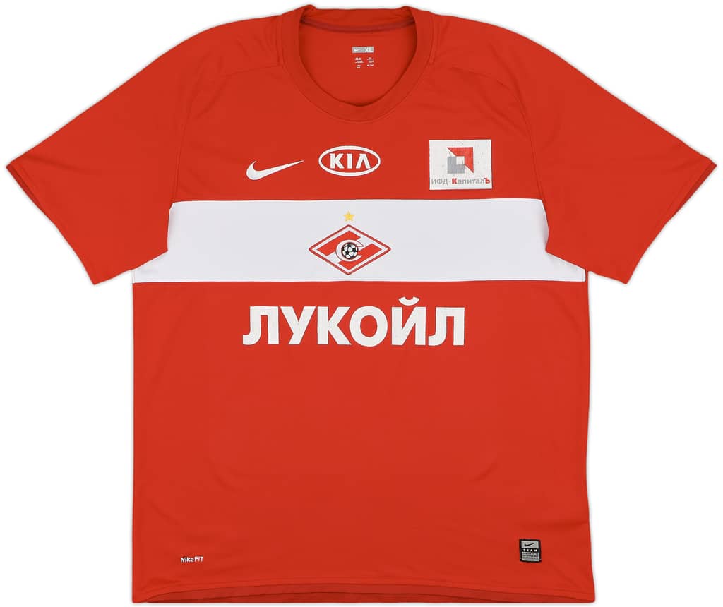 2009 Spartak Moscow Home Shirt - 6/10 - (XL)