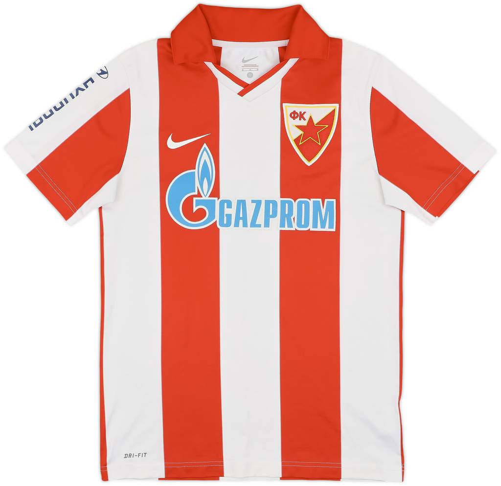 2011-12 Red Star Belgrade Home Shirt - 7/10 - (M)