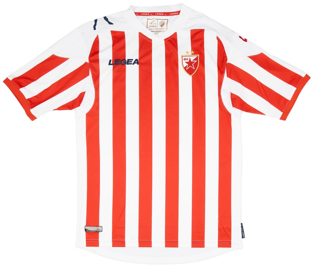 2012-13 Red Star Belgrade Home Shirt - 9/10 - (XL)