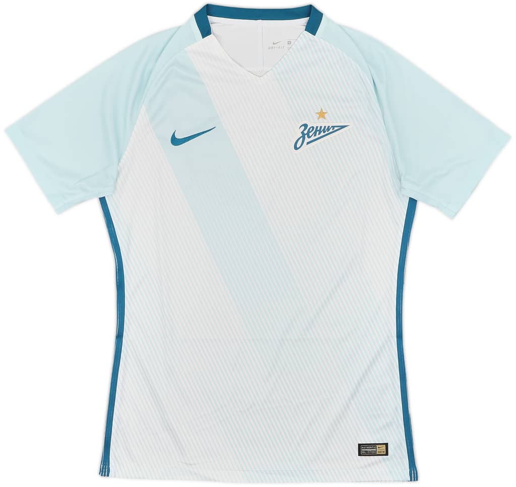 2016-17 Zenit St. Petersburg Authentic Away Shirt - 9/10 - (M)