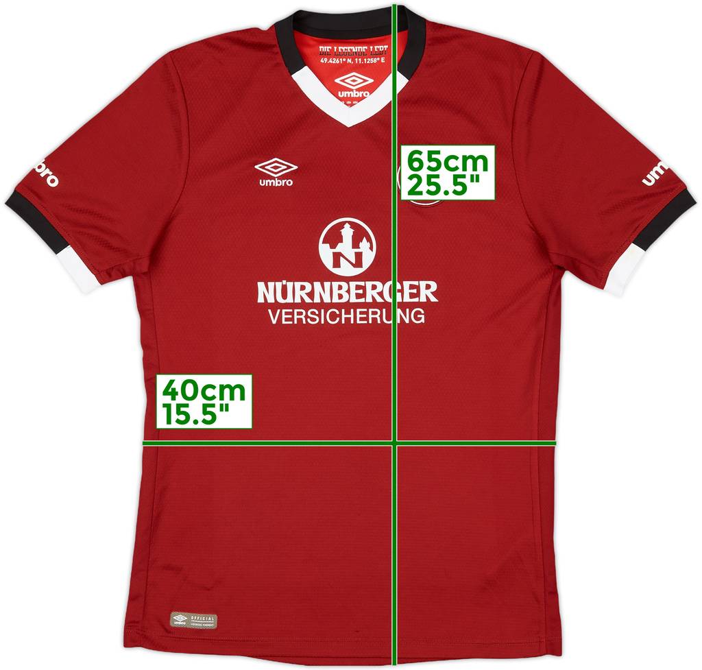 2016-17 Nurnberg Home Shirt - 8/10 - (XL.Boys)