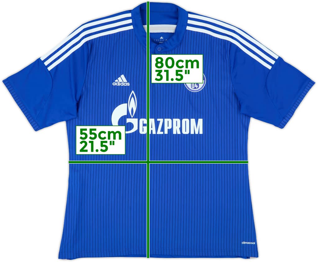 2014-16 Schalke Home Shirt - 9/10 - (XL)
