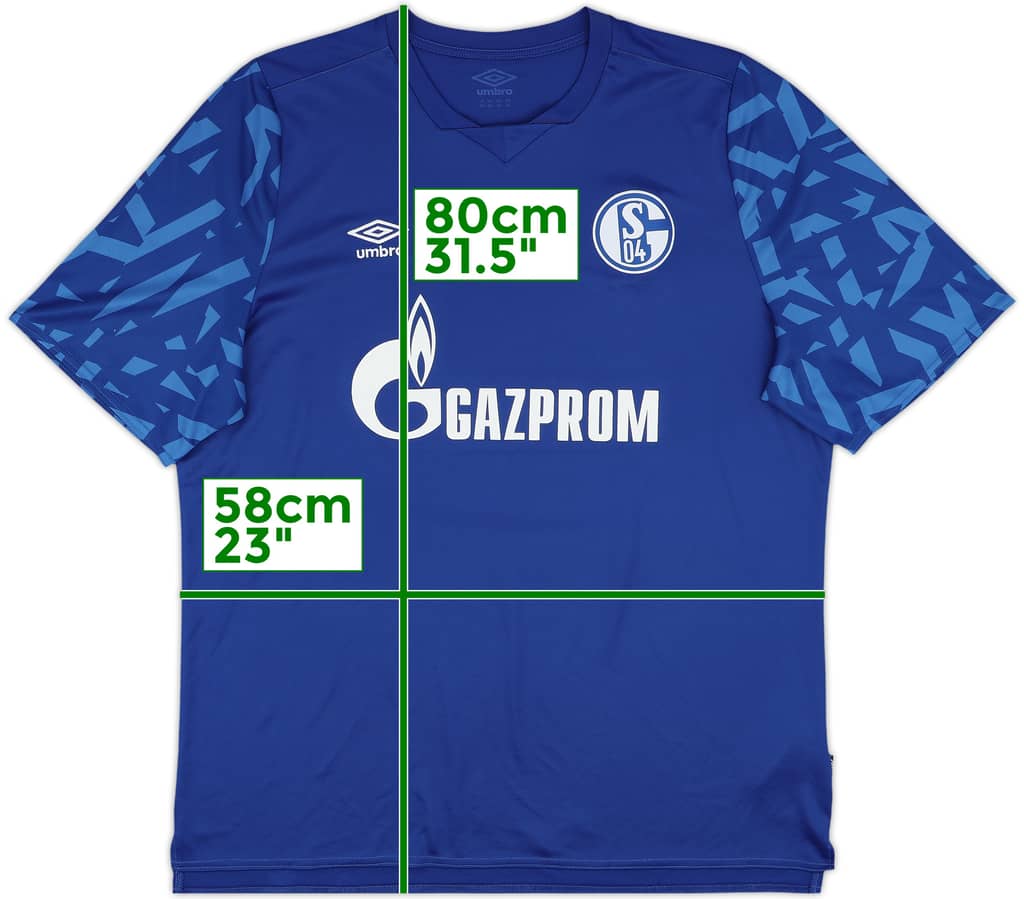 2019-20 Schalke Home Shirt - 10/10 - (XXL)