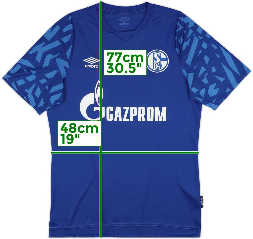 2019-20 Schalke Home Shirt - 10/10 - (M)