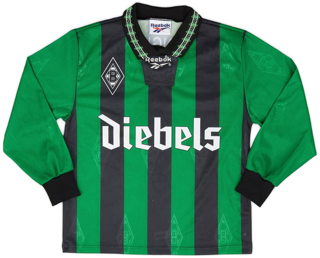1995-96 Borussia Monchengladbach Away L/S Shirt - 9/10 - (XS)