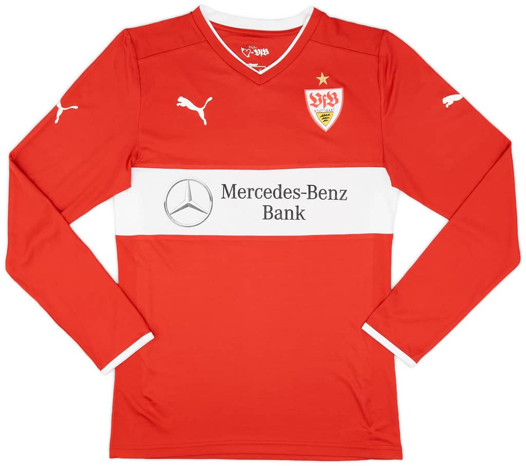 2012-14 Stuttgart Away L/S Shirt - 9/10 - (S)