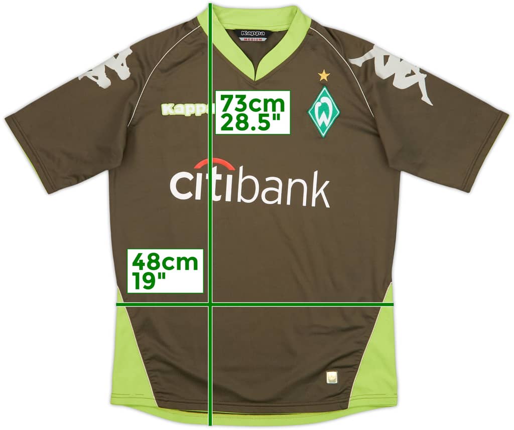 2007-08 Werder Bremen Away Shirt - 9/10 - (M)