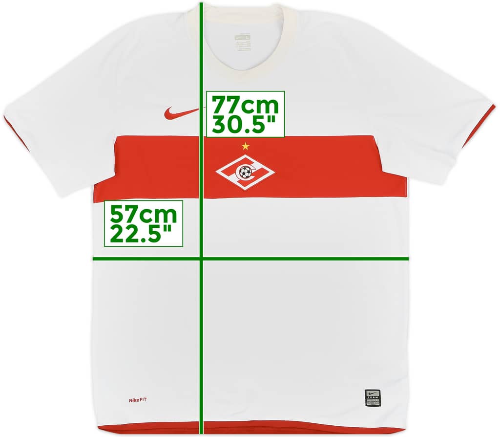 2009-10 Spartak Moscow Away Shirt - 9/10 - (L)