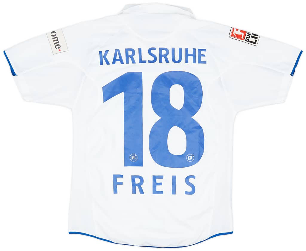 2006-07 Karlsruher Away Shirt Freis #18 - 9/10 - (XS)
