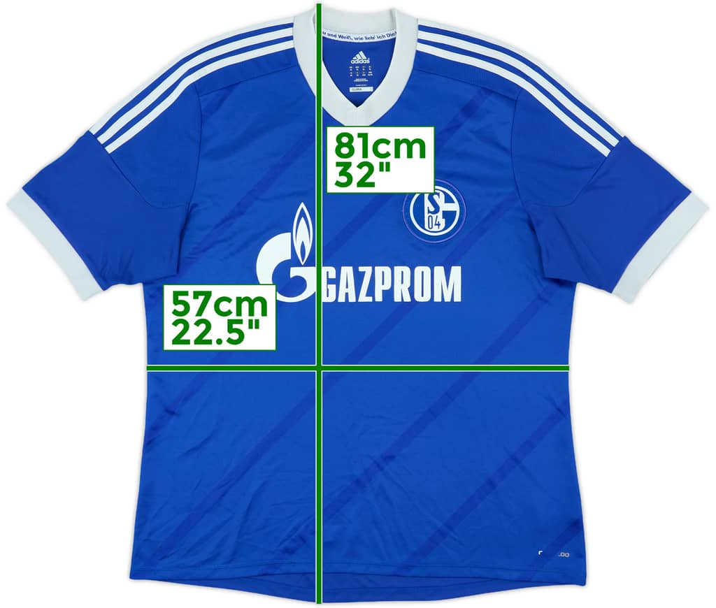 2012-14 Schalke Home Shirt - 7/10 - (XL)
