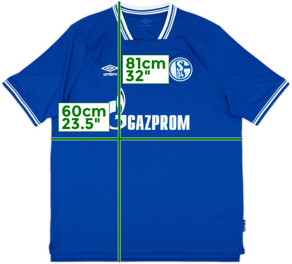 2020-21 Schalke Home Shirt - 10/10 - (XXL)