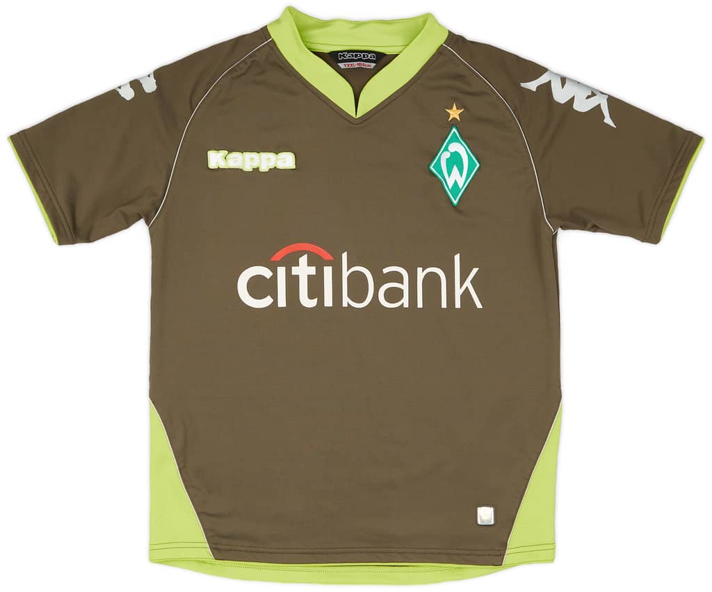 2007-08 Werder Bremen Away Shirt - 9/10 - (XXL.Boys)