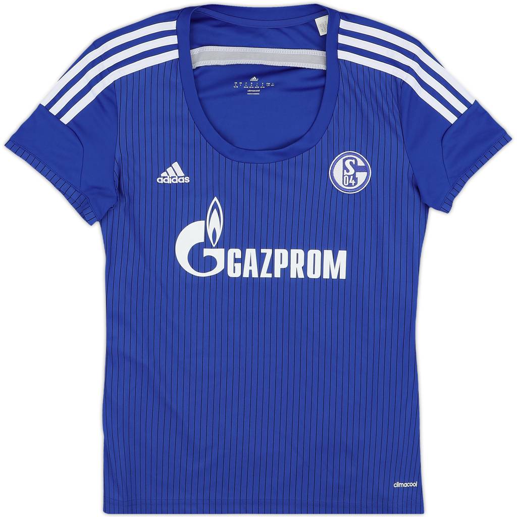2014-16 Schalke Home Shirt - 10/10 - (Women's L)