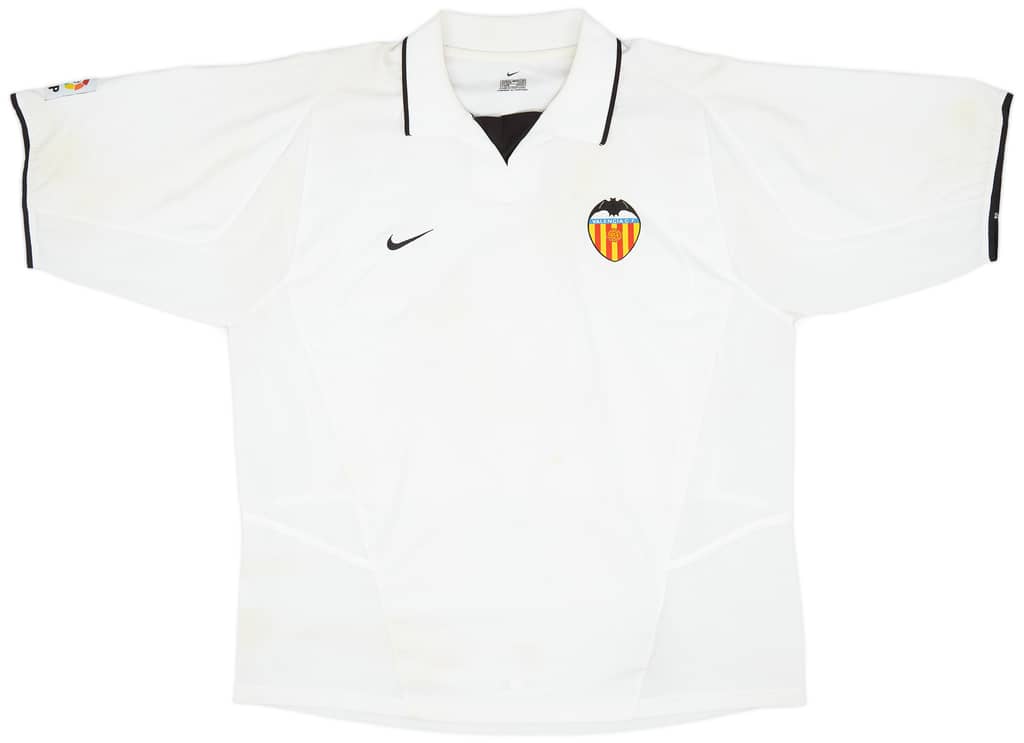 2002-03 Valencia Home Shirt - 6/10 - (XL)