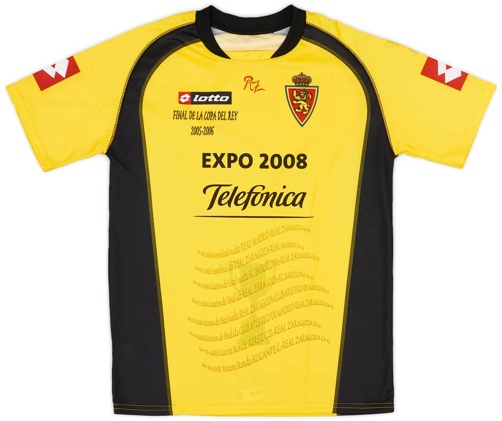 2006-07 Real Zaragoza Away Shirt - 9/10 - (L)