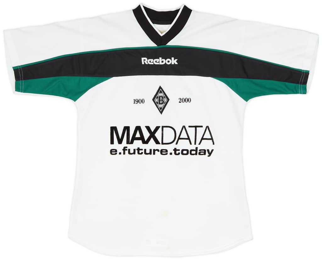 2000-02 Borussia Monchengladbach Home Shirt Eberl #2 - 8/10 - (S)