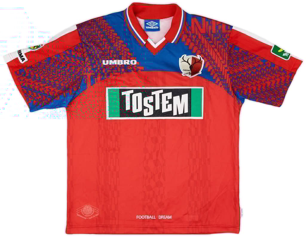 1997 Kashima Antlers Home Shirt - 8/10 - (L)