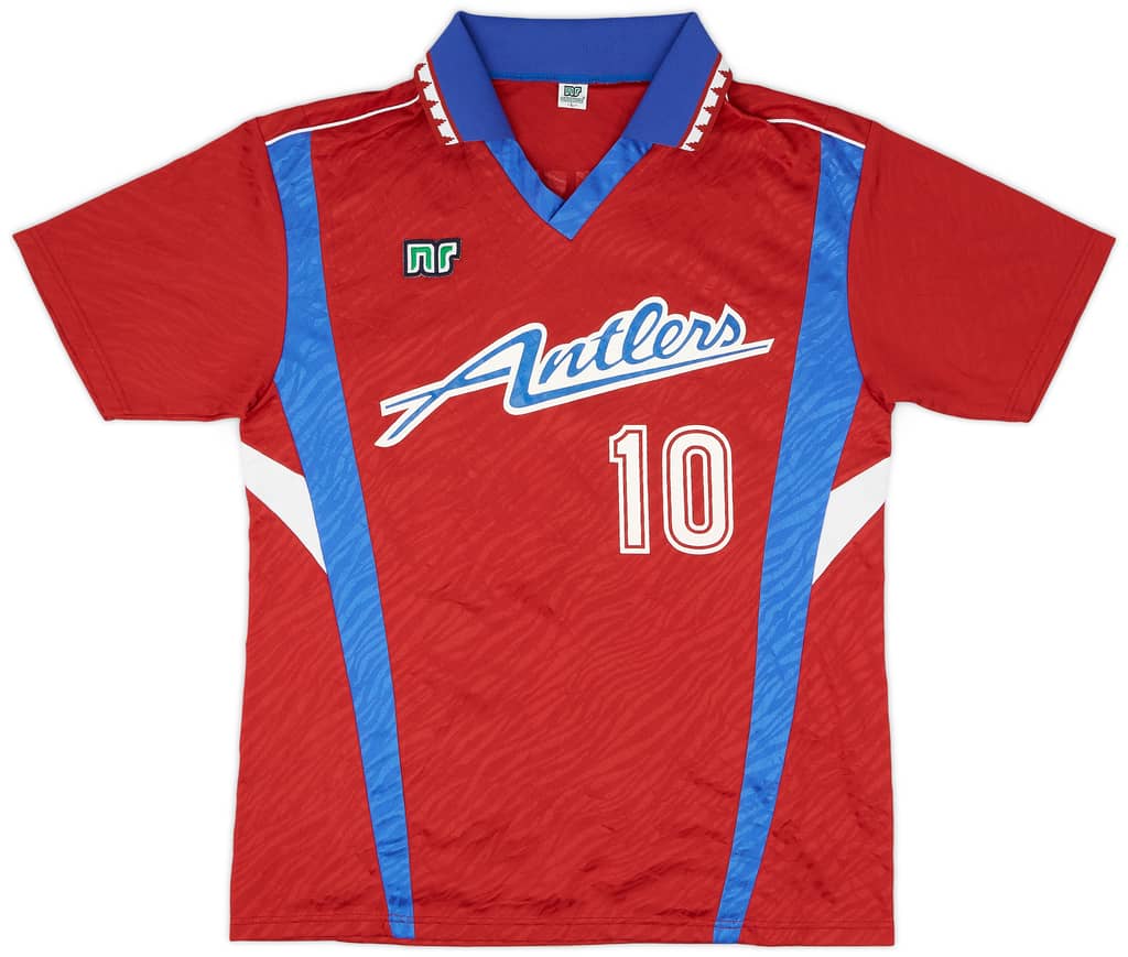 1994 Kashima Antlers Cup Home Shirt #10 - 9/10 - (L)