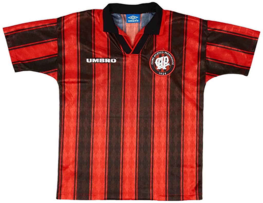 1997 Atletico Paranaense Home Shirt #11 - 9/10 - (L)