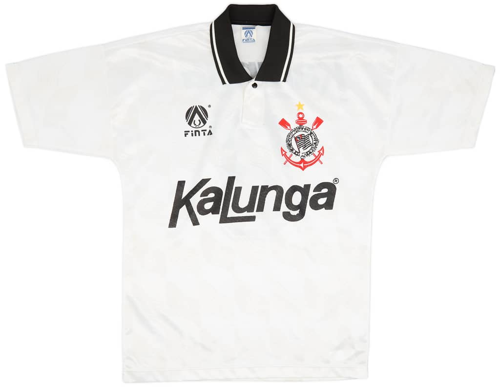 1992-94 Corinthians Home Shirt - 6/10 - (M)