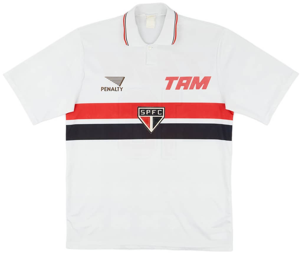 1993 Sao Paulo Home Shirt #10 - 8/10 - (L)