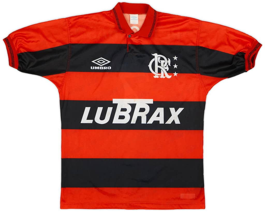 1993-94 Flamengo Home Shirt #7 - 9/10 - (L)
