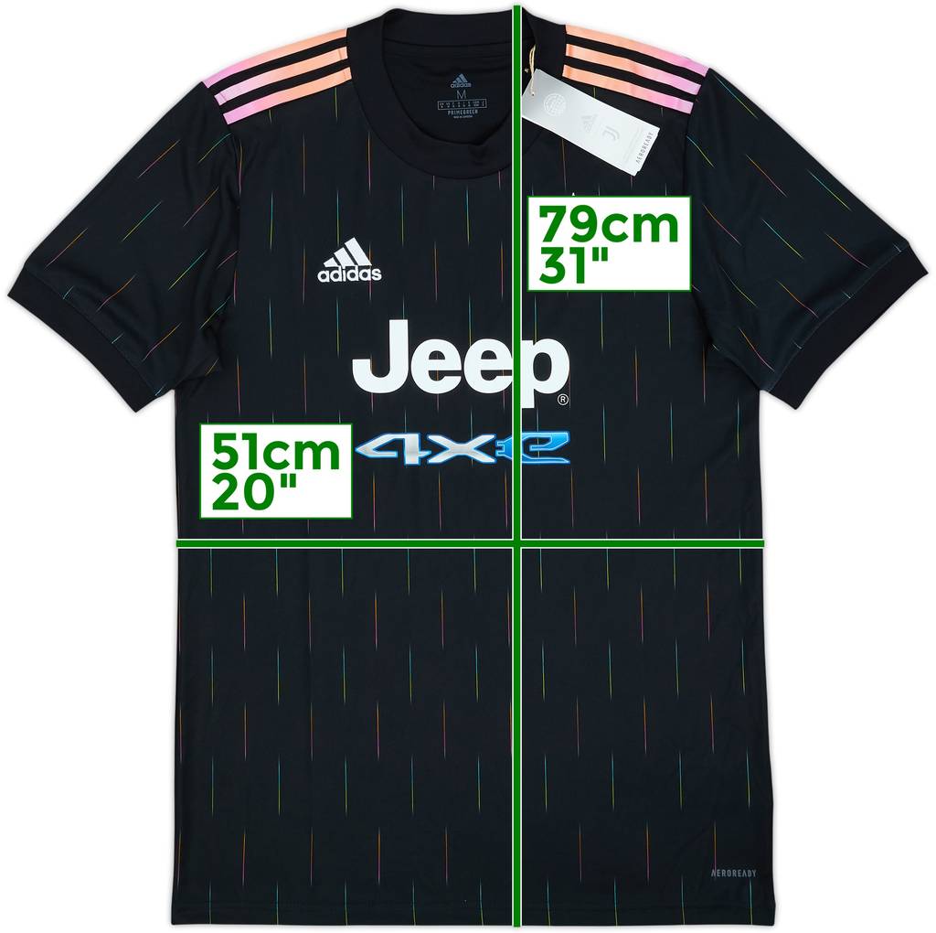 2021-22 Juventus Away Shirt (M)