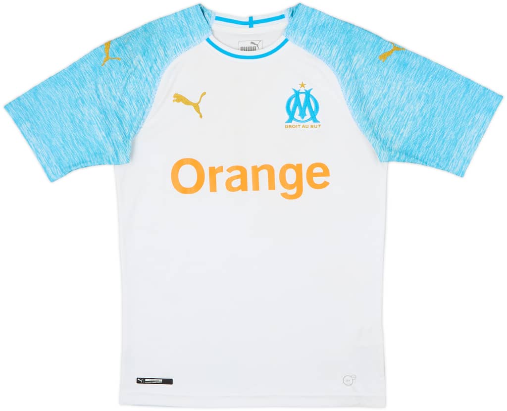 2018-19 Olympique Marseille Home Shirt - 6/10 - (XS)