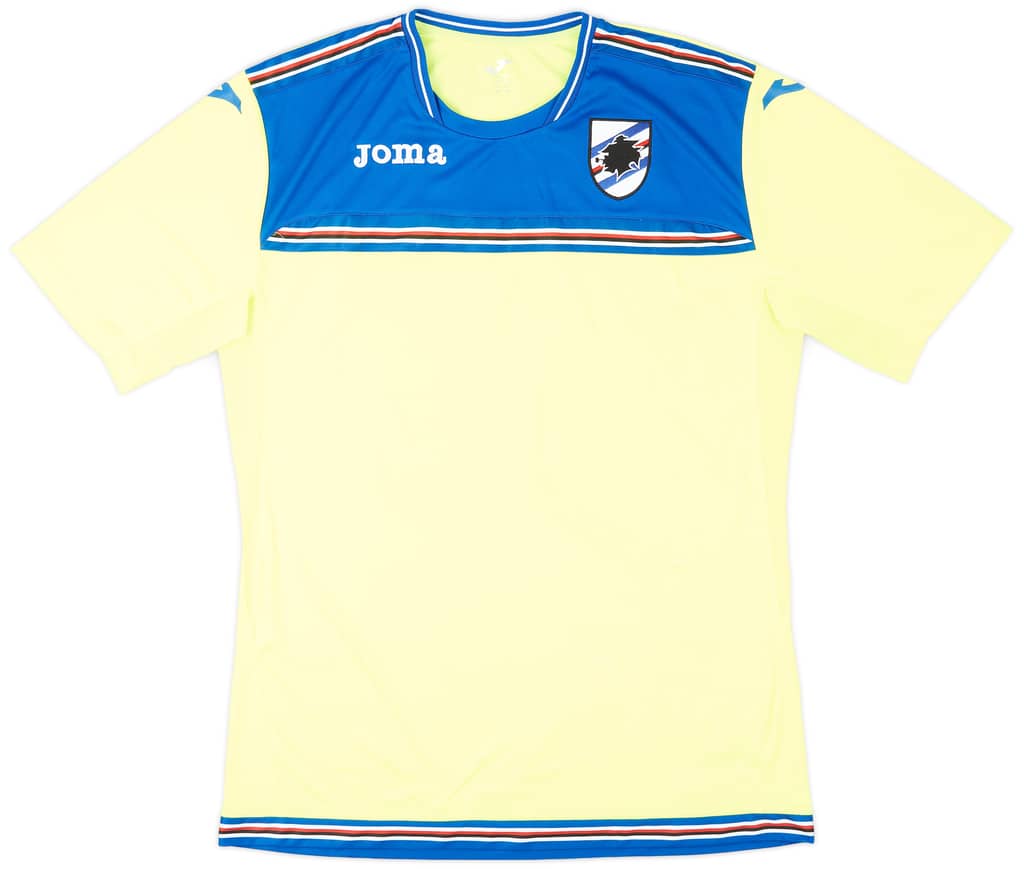 2016-17 Sampdoria Joma Training Shirt - 8/10 - (XXL)