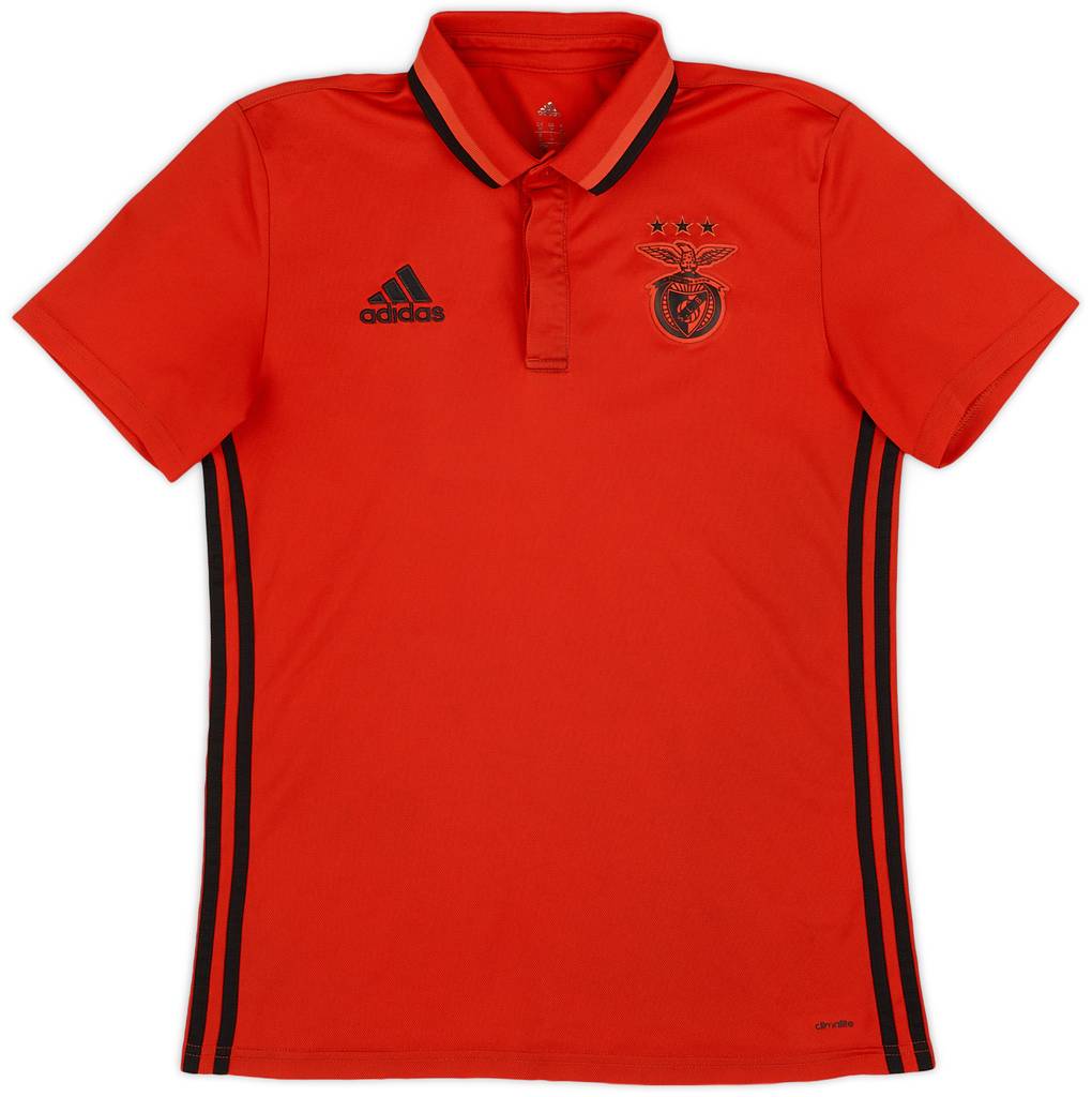 2016-17 Benfica adidas Polo Shirt - 8/10 - (M)