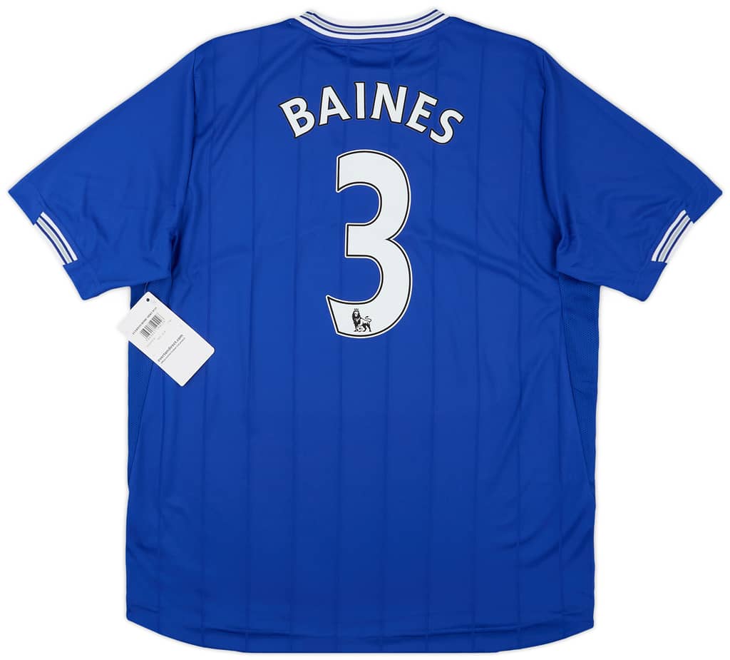 2009-10 Everton Home Shirt Baines #3