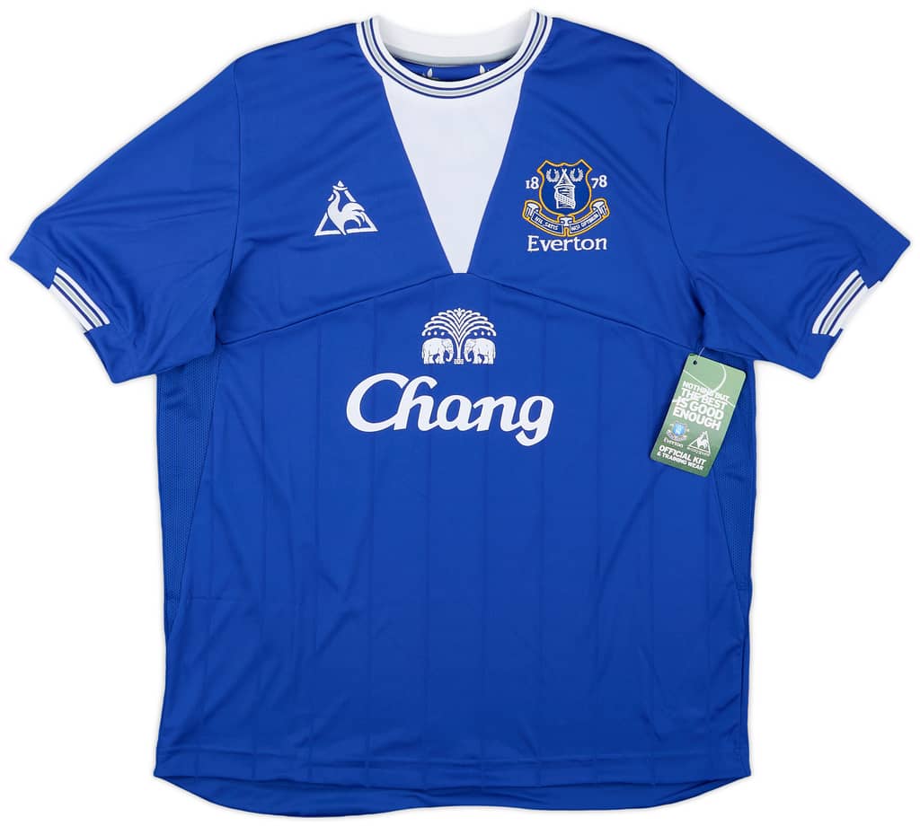 2009-10 Everton Home Shirt Baines #3