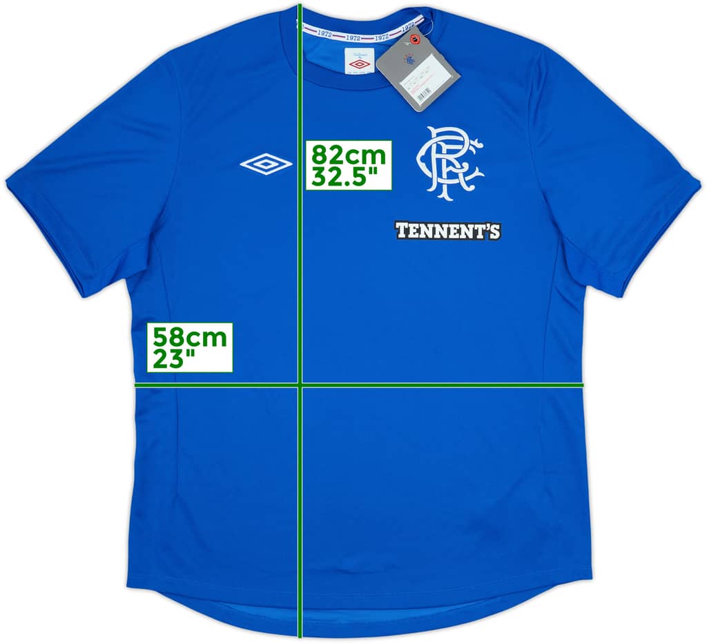 2012-13 Rangers Camiseta de local (XL)