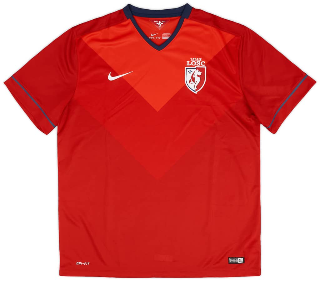 2014-15 Lille Home Shirt - 10/10 - (XL)