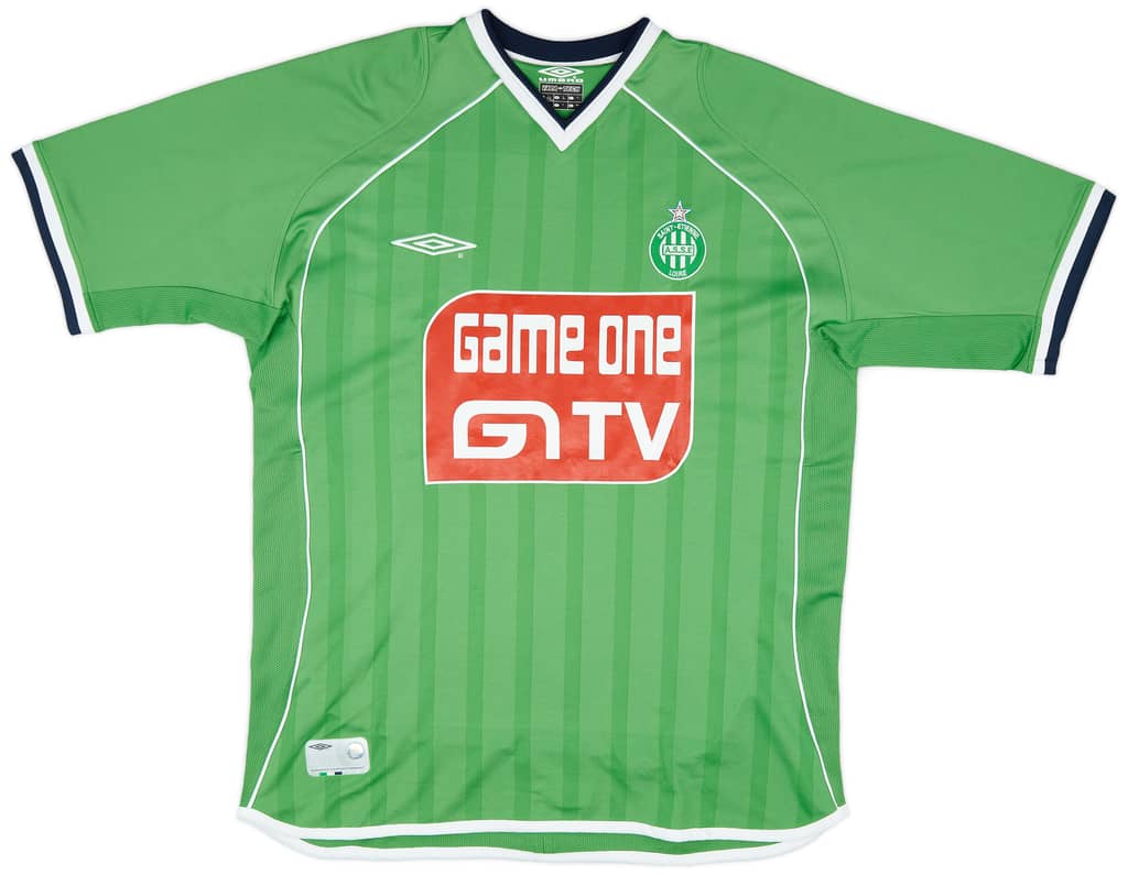 2001-03 Saint Etienne Home Shirt - 8/10 - (L)