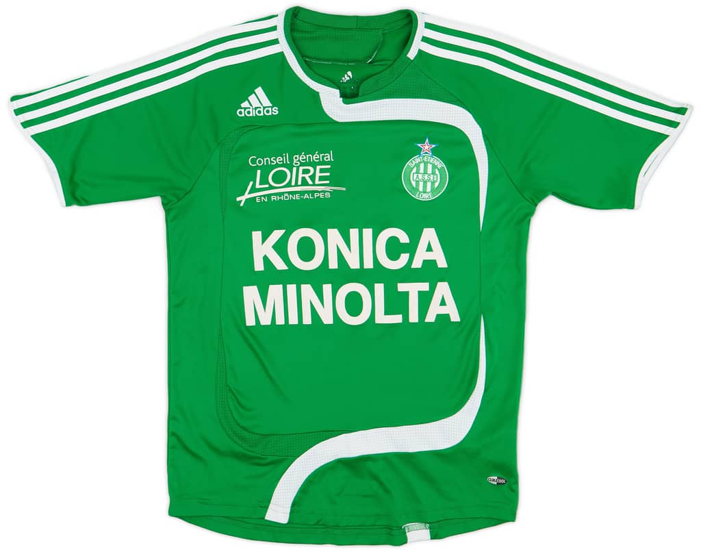 2007-08 Saint Etienne Home Shirt - 8/10 - (XL.Boys)