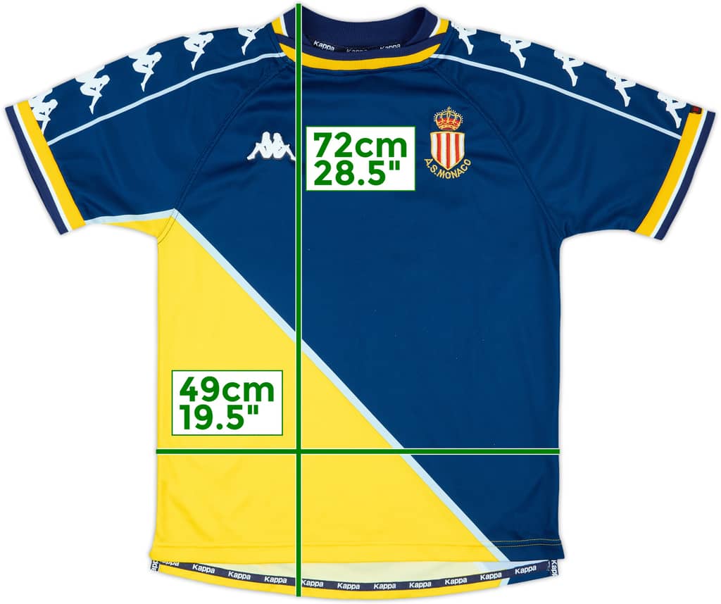 1999-00 Monaco Away Shirt - 8/10 - (S)