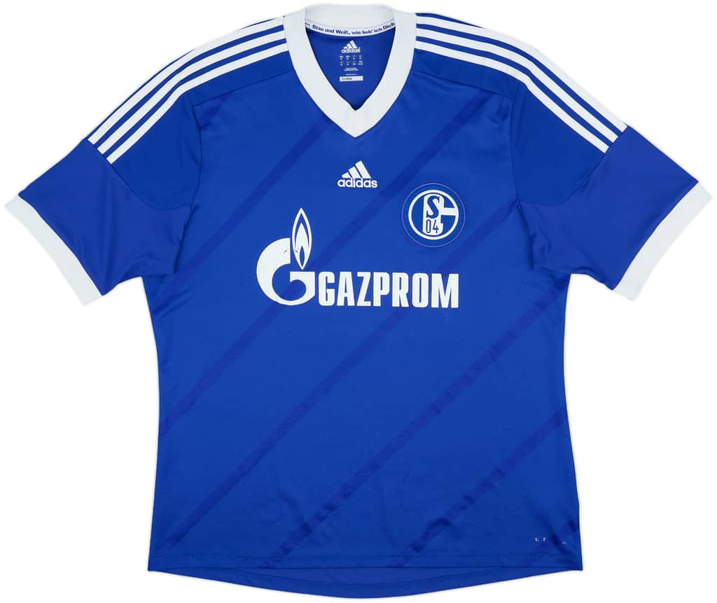 2012-14 Schalke Home Shirt - 6/10 - (XL)