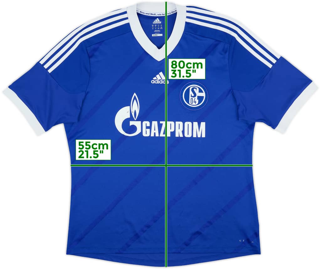2012-14 Schalke Home Shirt - 6/10 - (XL)