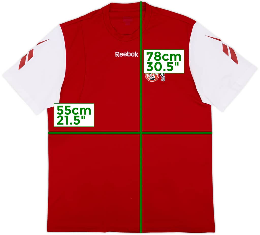 2009-10 FC Koln Reebok Training Shirt - 10/10 - (L)