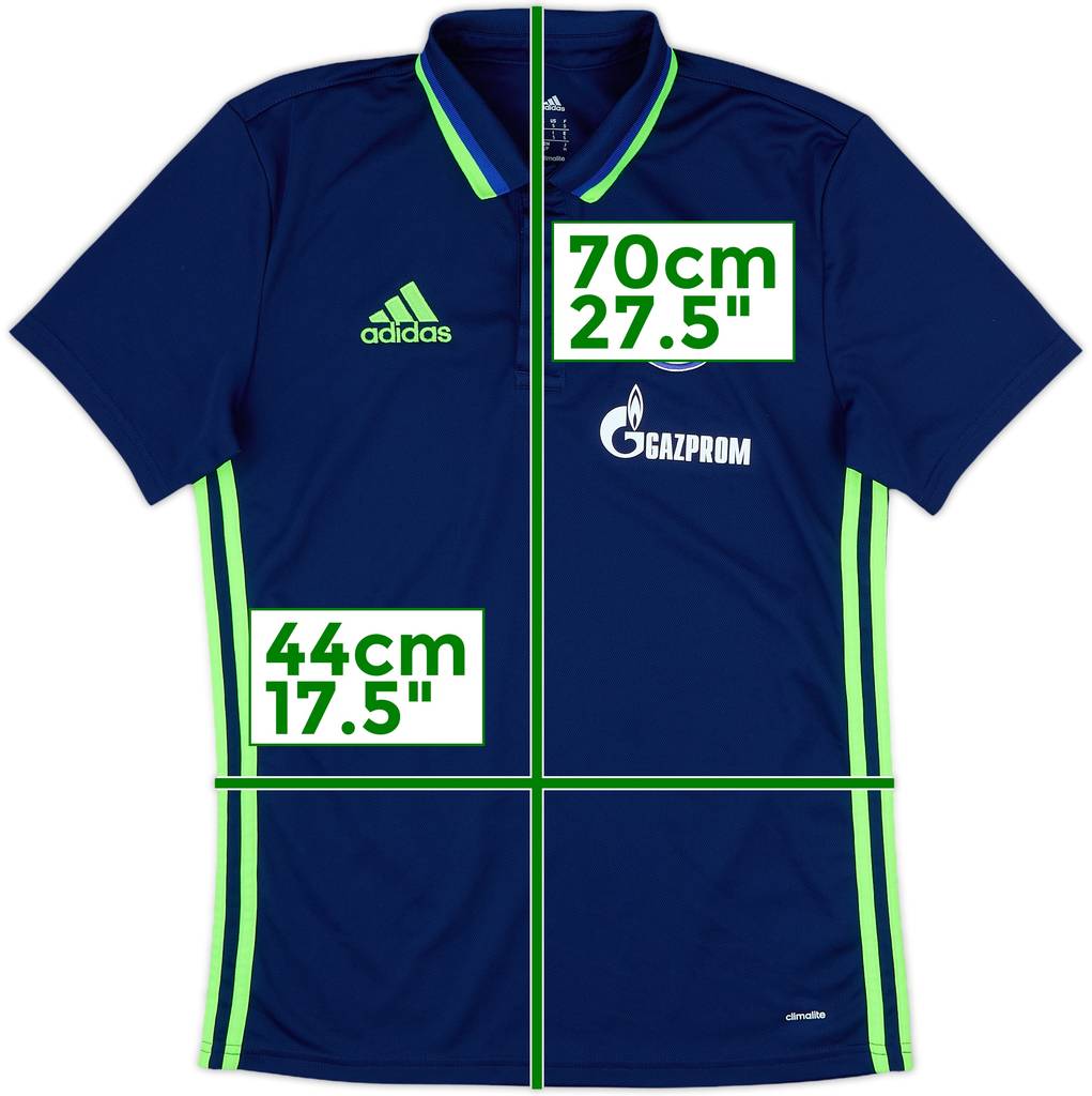 2016-17 Schalke adidas Polo Shirt - 10/10 - (S)
