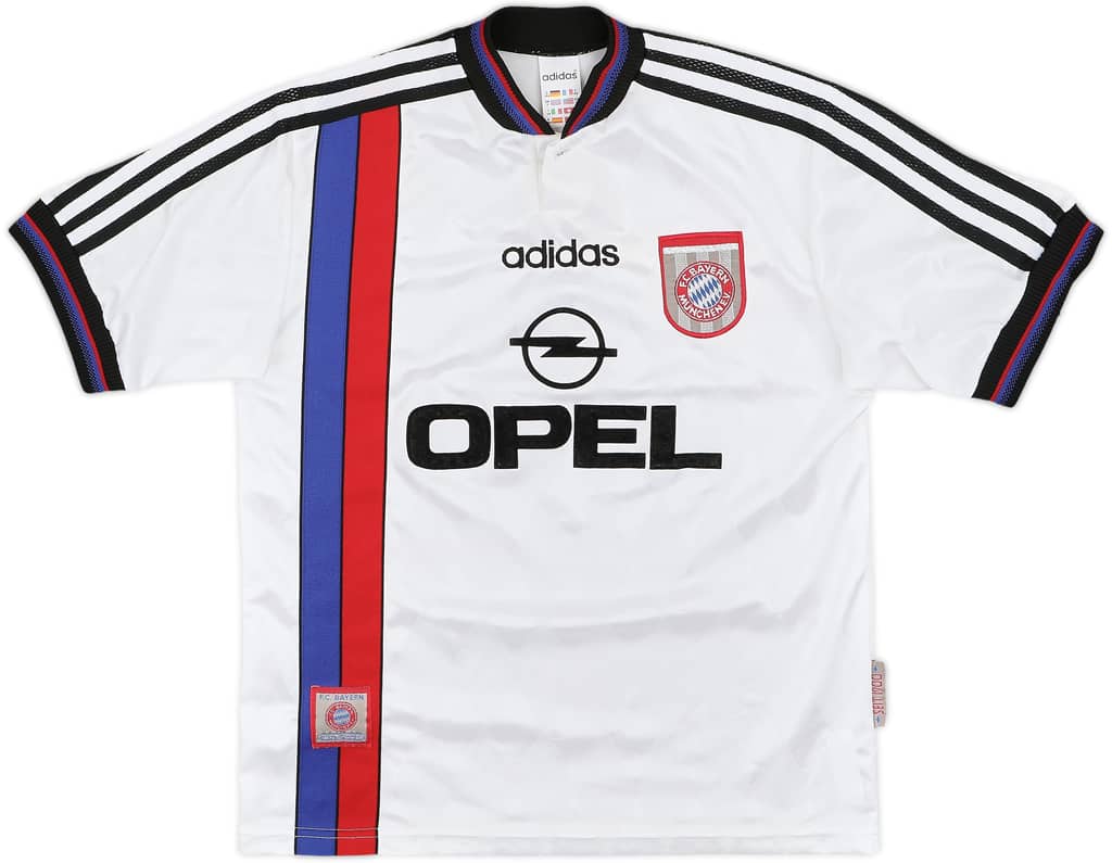 1996-98 Bayern Munich Away Shirt - 8/10 - (Y)