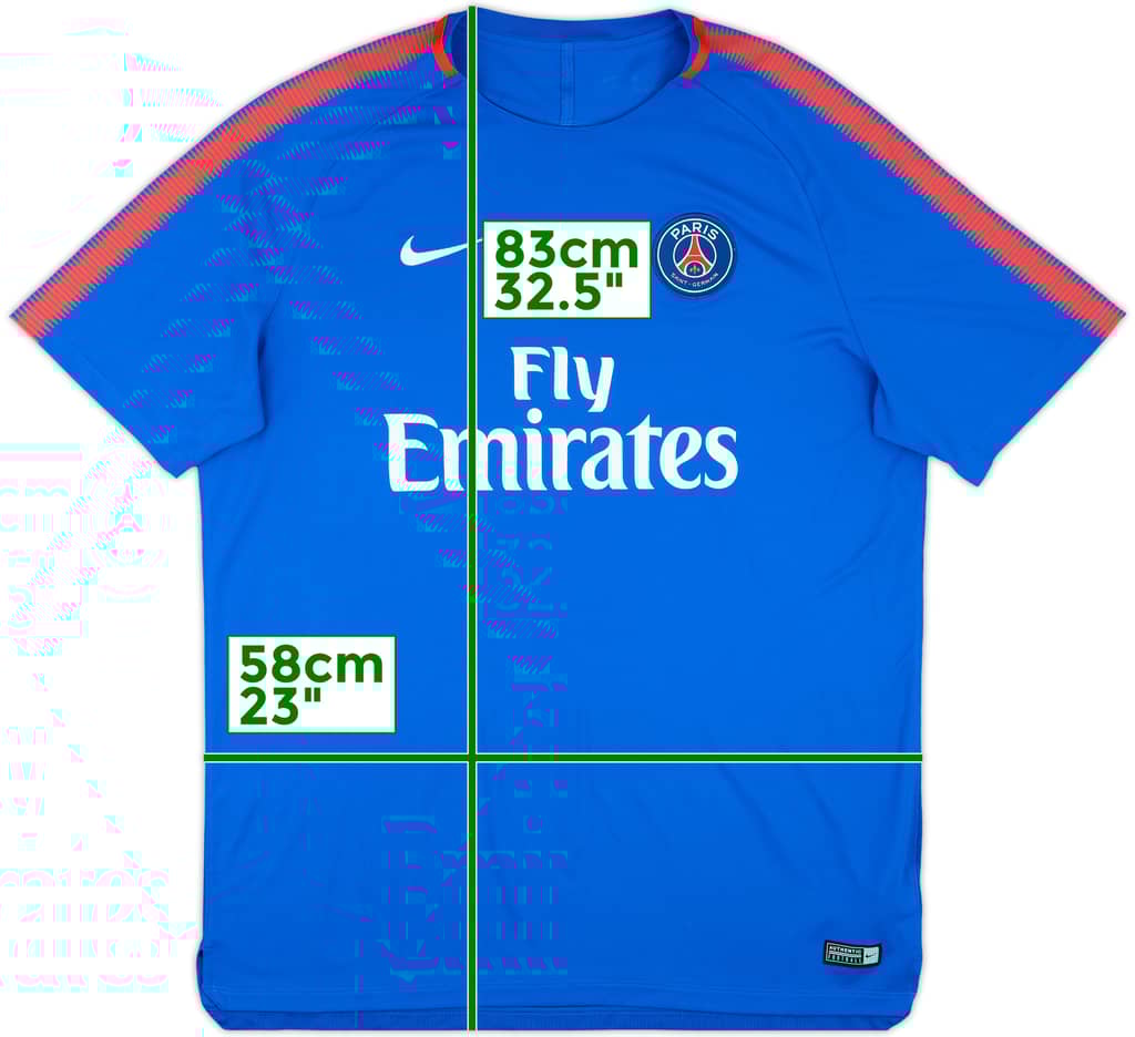 2018-19 PSG Nike Training Shirt - 8/10 - (XXL)