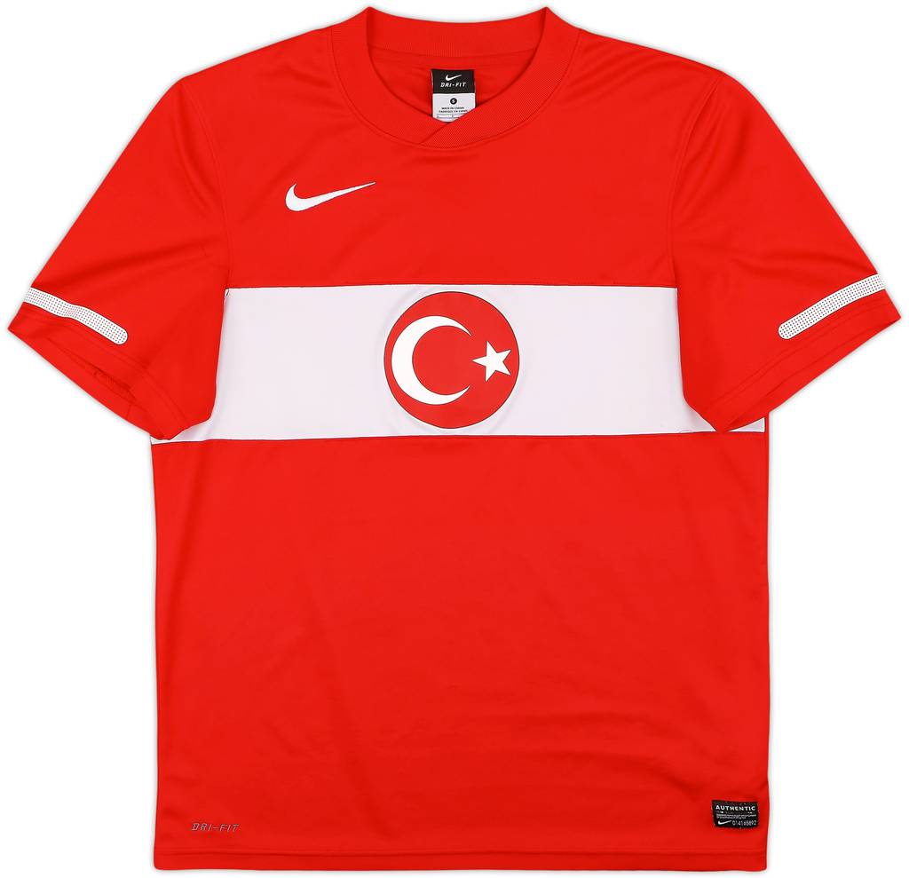2010-12 Turkey Basic Home Shirt - 9/10 - (S)