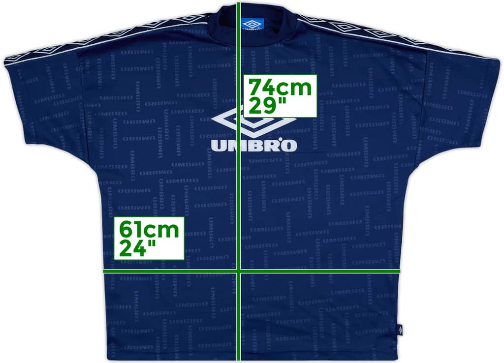 1990s Umbro Template Shirt - 9/10 - (L)