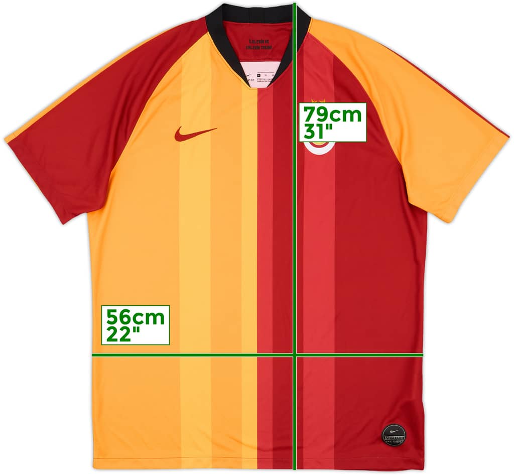 2019-20 Galatasaray Home Shirt - 10/10 - (XL)