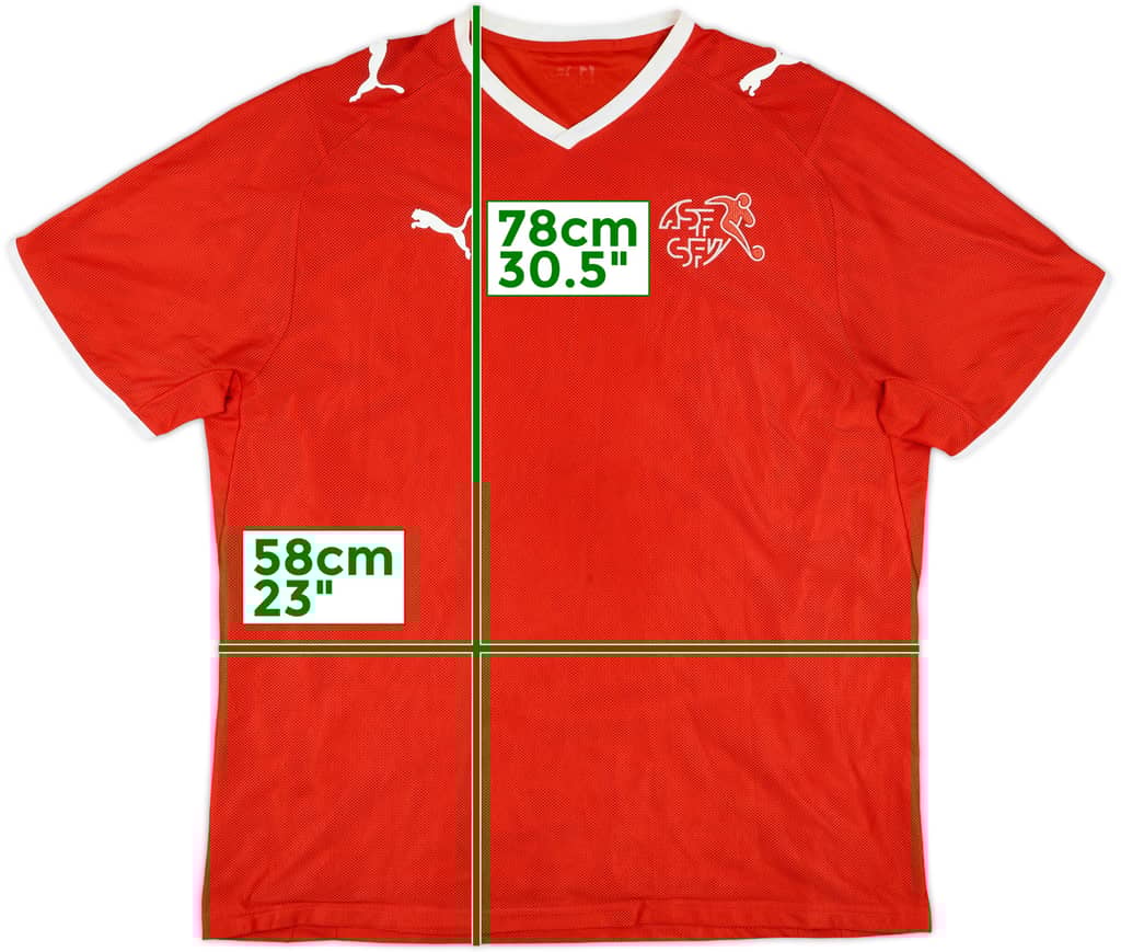 2008-10 Switzerland Home Shirt - 5/10 - (XL)