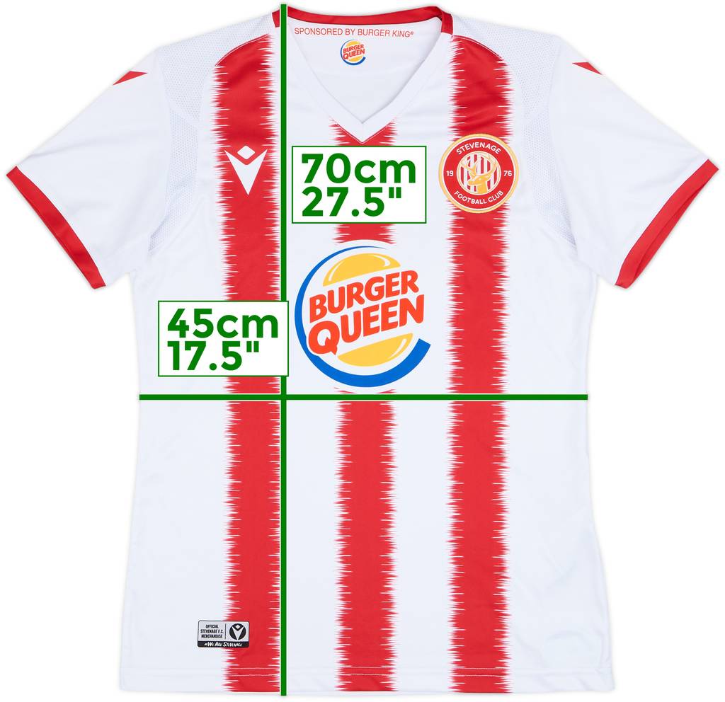 2020-21 Stevenage Home Shirt - 9/10 - (Women's S)